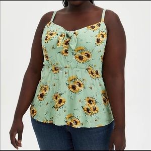 🌻 Torrid NWT Sunflower Tank Top 🌻